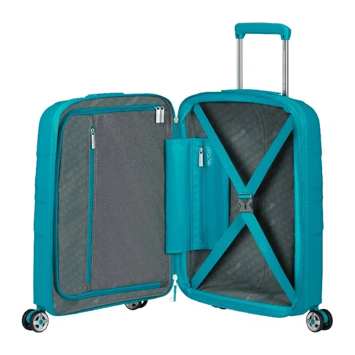 American Tourister Starvibe Spinner Maleta de Cabina 55cm Verdigrís